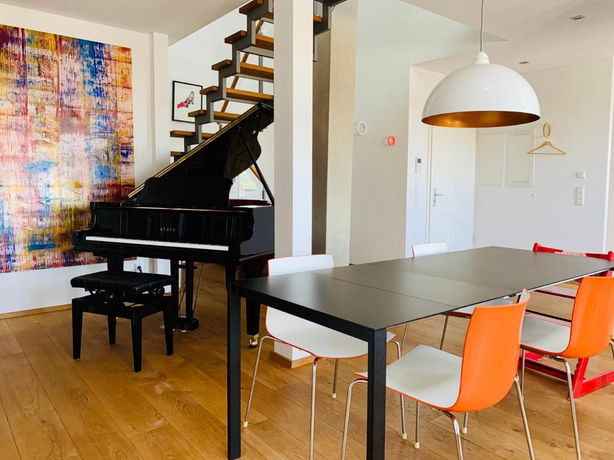 Apartamento Exklusives Penthouse Im Ehemaligen Bunker Hanóver Exterior foto
